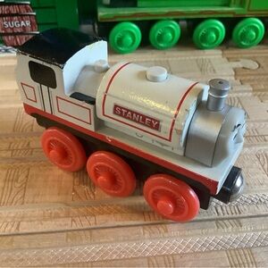 Rare Vintage Stanley Thomas & Friends Wooden Railroad